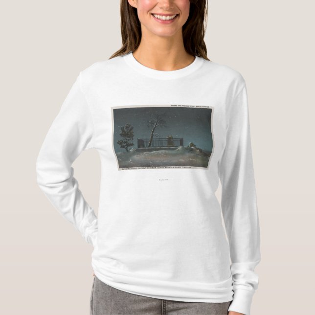 Denver, Co - Ansicht von Buffalo Bills Grab T-Shirt (Vorderseite)