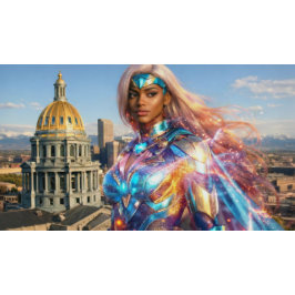 DENVER - COLORADO BEDRUCKTER RUCKSACK