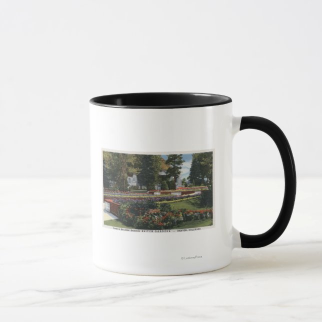 Denver, Colorado - Blick auf Elitch Tasse (Rechts)