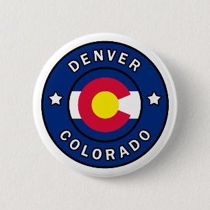 Denver Colorado Button