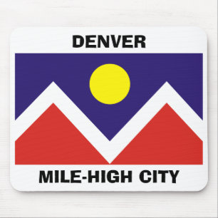 Denver, Colorado Flag Mousepad