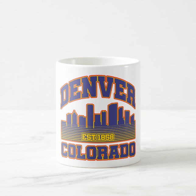 Denver, Colorado Kaffeetasse (Mittel)