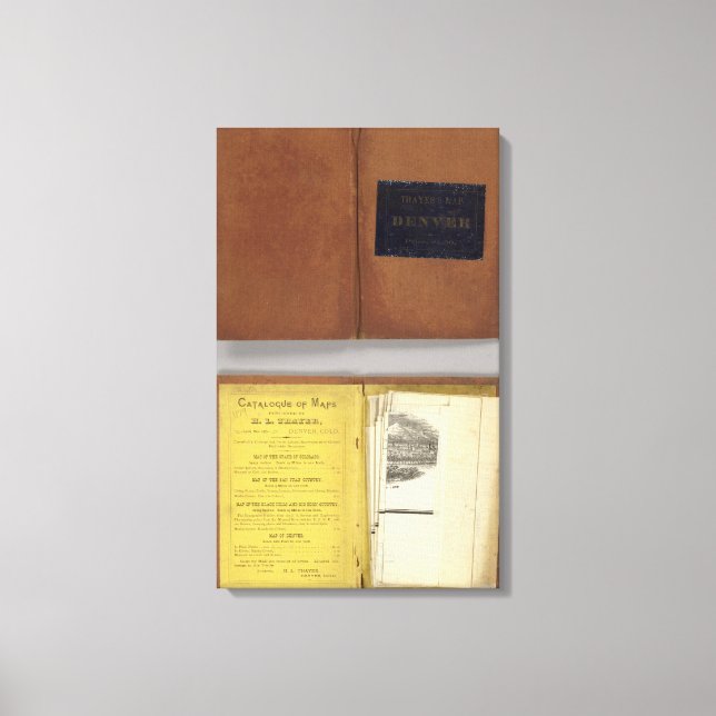 Denver, Colorado Leinwanddruck (Vorderseite)