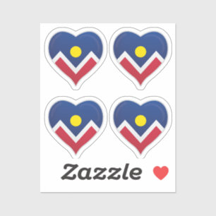 Denver Colorado Liebe Stolz Aufkleber