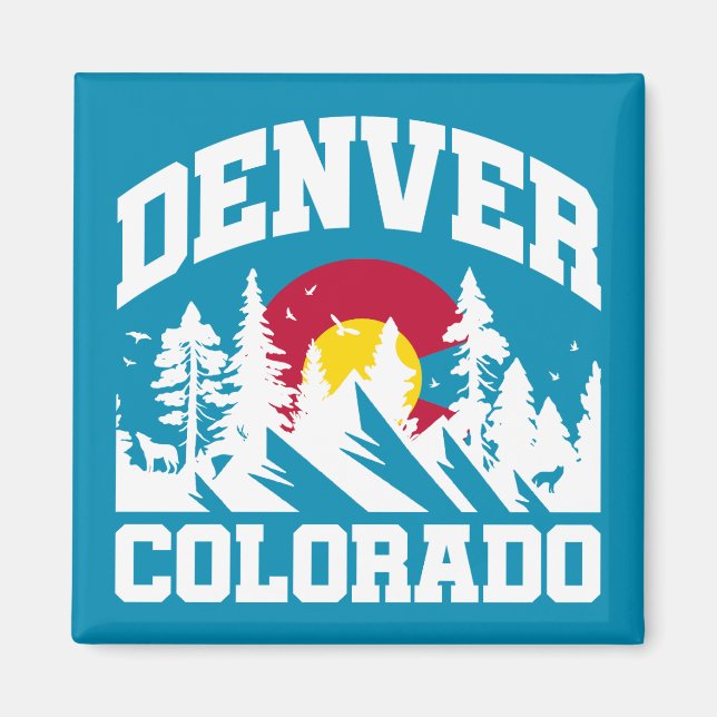 Denver, Colorado Magnet (Vorne)