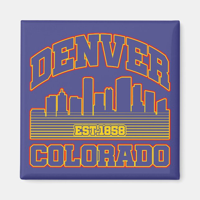 Denver, Colorado Magnet (Vorne)