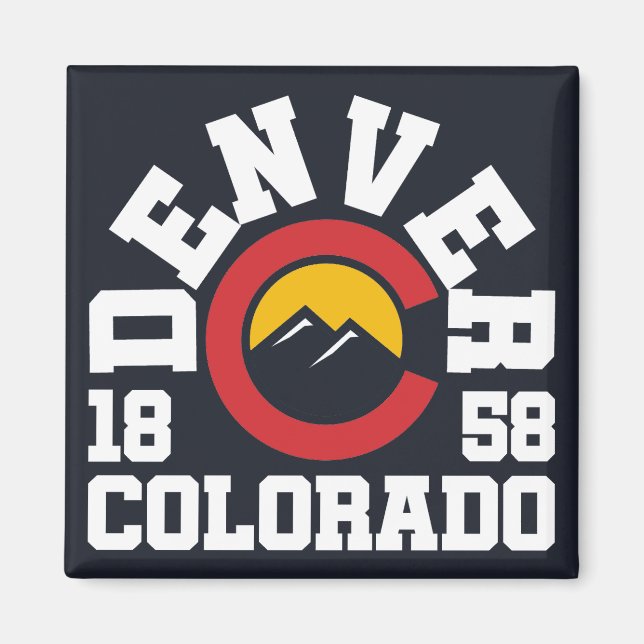 Denver, Colorado Magnet (Vorne)
