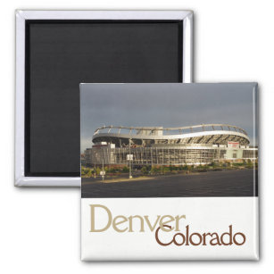 Denver, Colorado Mile High Stadium Magnet