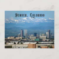 Denver Colorado Postcard für Reisen