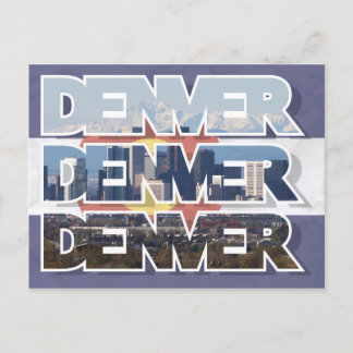 Denver, Colorado Postcard Postkarte