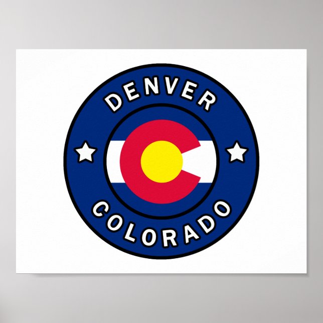 Denver Colorado Poster (Vorne)