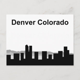 Denver Colorado Postkarte
