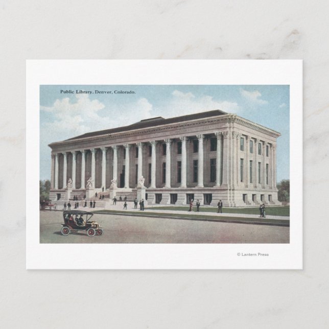 Denver, Colorado Postkarte (Vorderseite)