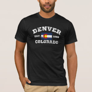 Denver Colorado Retro Vintager T - Shirt