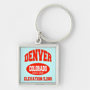 Denver Colorado Schlüsselanhänger