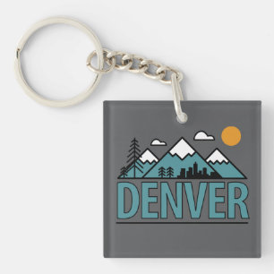 Denver Colorado Schlüsselanhänger