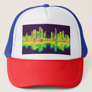 Denver Colorado Skyline Truckerkappe