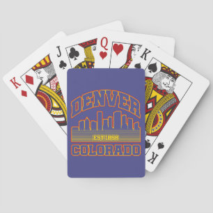 Denver, Colorado Spielkarten
