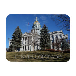 Denver Colorado Staat Hauptstadt Gebäude Magnet