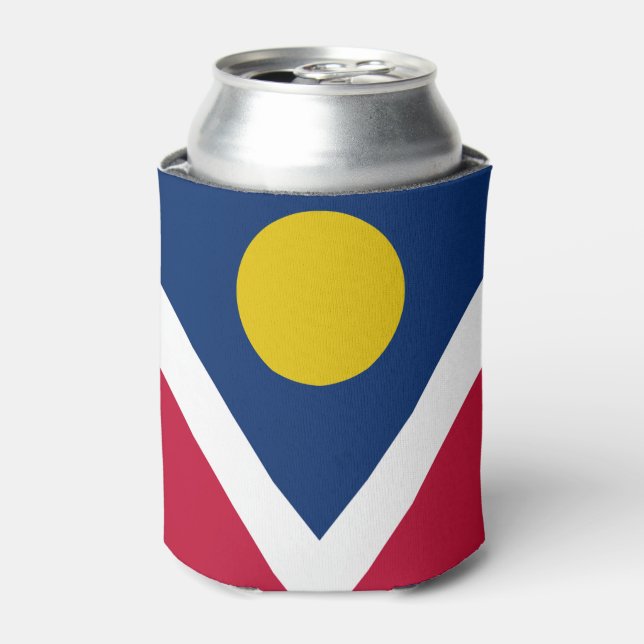 Denver (Colorado) Stadtflagge Dosenkühler (Kanne Vorderseite)