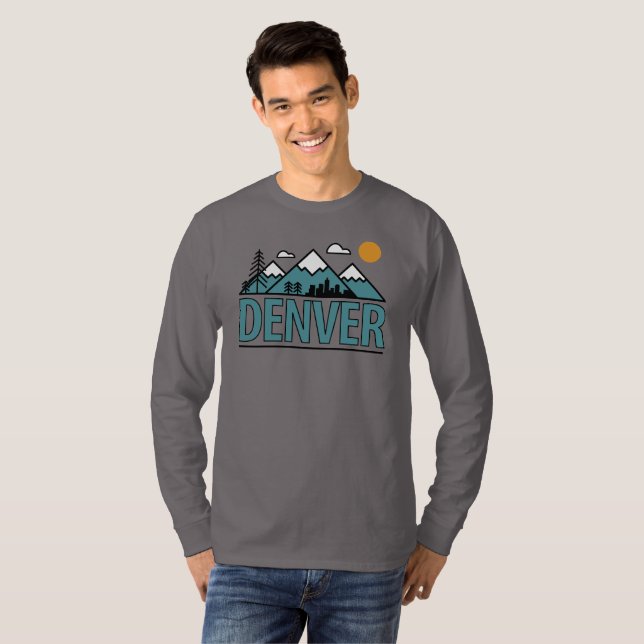 Denver Colorado T-Shirt (Vorne ganz)