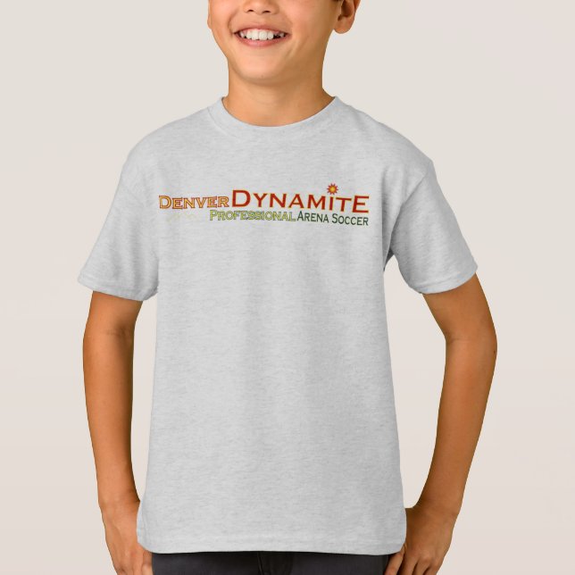 Denver-Dynamit-Liga-Kind T T-Shirt (Vorderseite)