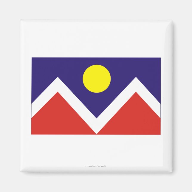 Denver Flag Magnet (Vorne)