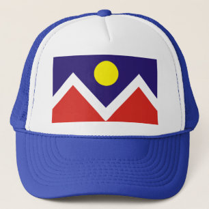 Denver-Flaggen-Hut Truckerkappe