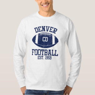 Denver Football Fan Geschenk Präsentation Idee T-Shirt