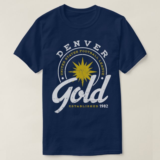 Denver Gold T-Shirt (Design vorne)