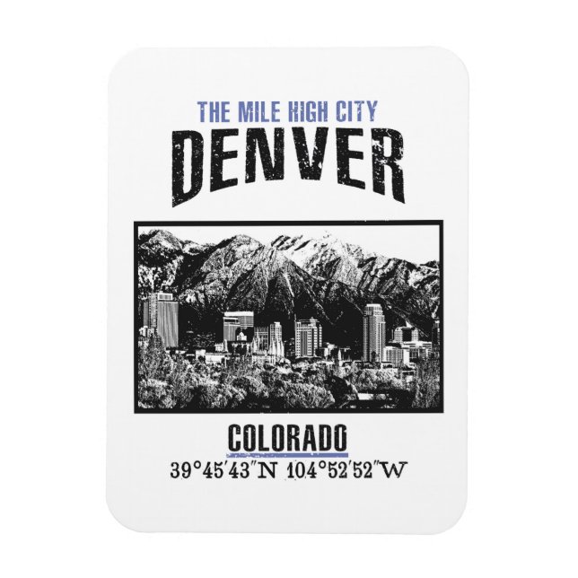 Denver Magnet (Vertikal)