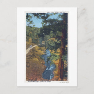 Denver Mountain Park, CO - Bären Creek Canyon Postkarte
