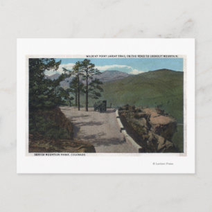 Denver Mountain Park, CO - Wildcat Point Lariat Postkarte