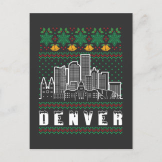 Denver Nevada Ugly Christmas Postkarte