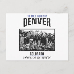 Denver Postkarte