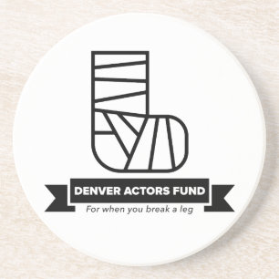 Denver Schauspieler Fonds Geschenke Getränkeuntersetzer