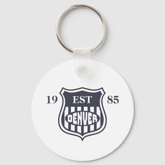 Denver Schlüsselanhänger (Vorderseite)