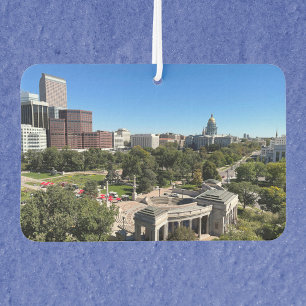 Denver Skyline Colorado Capitol Building Foto Autolufterfrischer