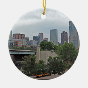 Denver-Skyline Keramik Ornament