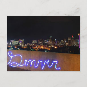 Denver Skyline Postcard Postkarte