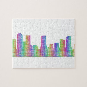 Denver-Stadt-Skyline