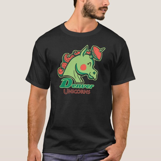Denver Unicorns T-Shirt (Vorderseite)