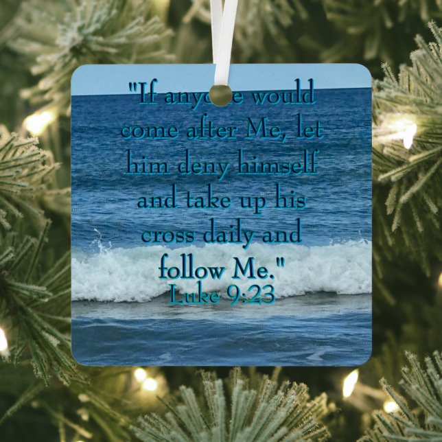 Deny dir selbst ornament aus metall (InSitu)