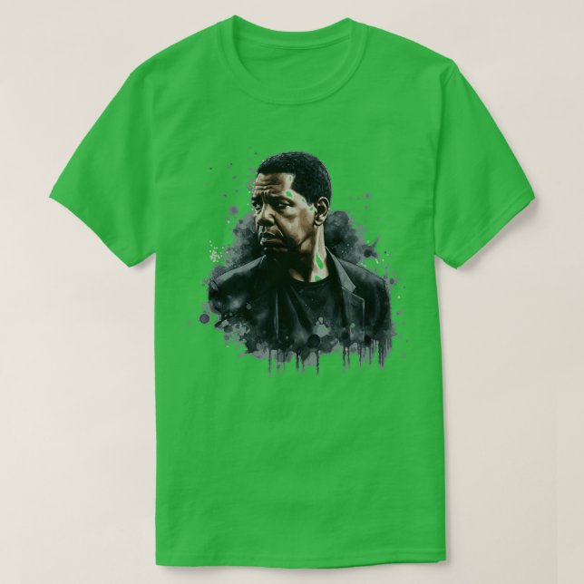 Denzel Washington 1 T-Shirt (Design vorne)