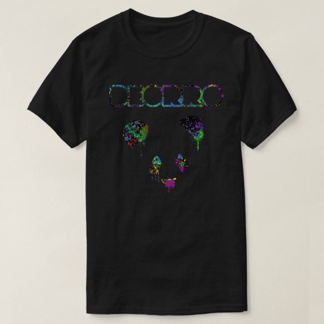 Deorro Neonuniversum-Logo T-Shirt (Design vorne)