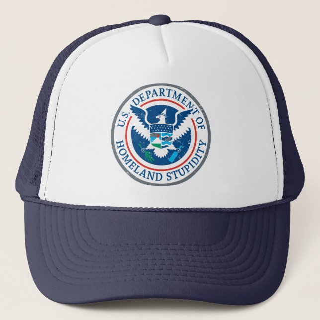 Département de casquette de stupidité de patrie (Devant)