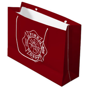 Département du feu/grand sac cadeau de