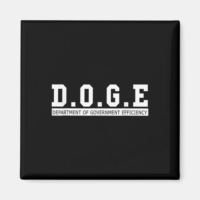 Department of Government Efficiency Magnet (Vorne)
