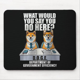 Department of Government Efficiency Mousepad