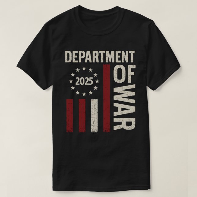 Department of War 2025 T-Shirt (Design vorne)